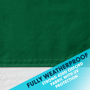 Dellonda DG144 DG148 DG152 DG156 Premium Side Walls, Doors and Window Panel for Pop Up Gazebo, Green