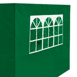 Dellonda Premium 2x2m Gazebo Side Walls/Doors/Windows - Green - B