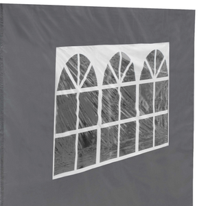 Dellonda DG145 DG149 Premium Side Walls, Doors and Window Panel for Pop Up Gazebo, Grey