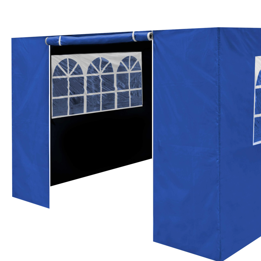 Dellonda DG155 Premium Side Walls, Doors and Window Panel for Pop Up Gazebo, Blue