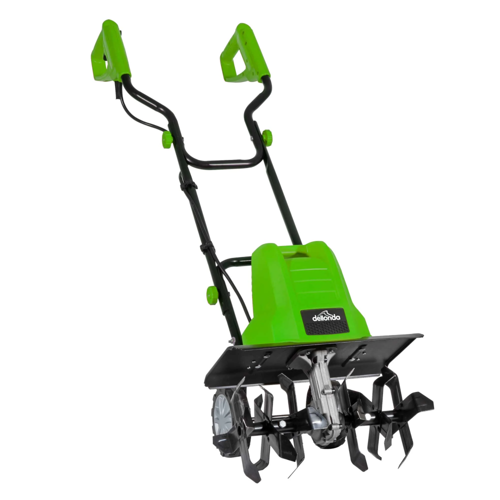 Dellonda DG217 Electric Ground Soil Garden Tiller and Cultivator, 400mm, 1500W