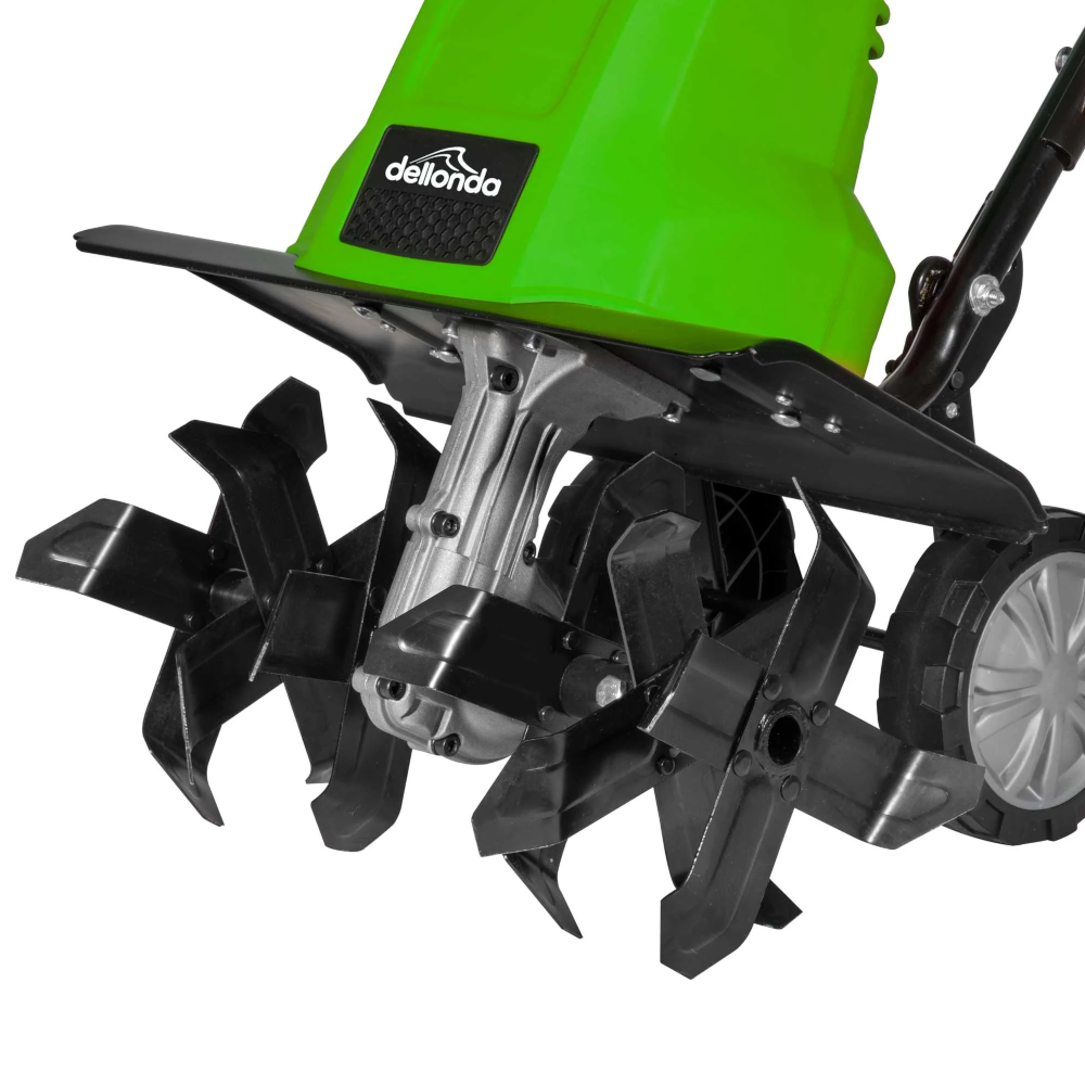 Dellonda DG217 Electric Ground Soil Garden Tiller and Cultivator, 400mm, 1500W