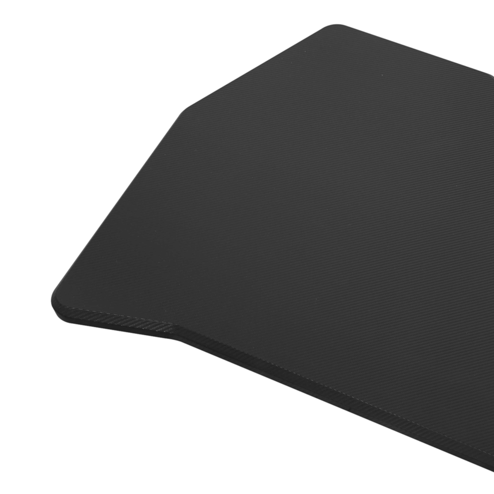 Dellonda DH22 Rectangular Computer Home Office Desk Worktop Desktop, 1400mm x 700mm, Carbon Fibre Effect