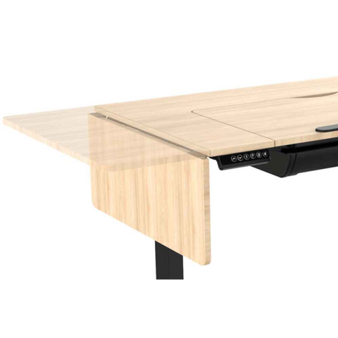 Dellonda Adjustable Sit & Stand Drawing Desk with Drawer 120cm - A