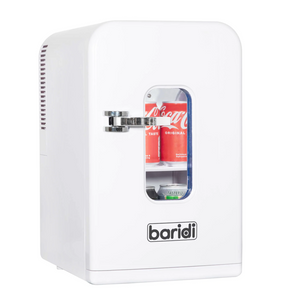 Baridi DH94 Portable Food, Drinks Mini Cooler Fridge and Warmer, 15 Litre Capacity, White