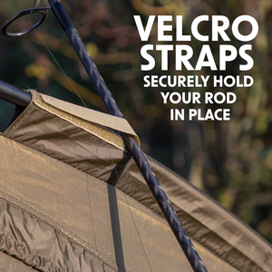 Dellonda DL75 Portable One Person Fishing Camping Weatherproof Bivvy Tent Shelter Cover, Green