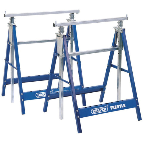 Draper Telescopic Trestle/Saw Horse 250kg - Pair - EX-D