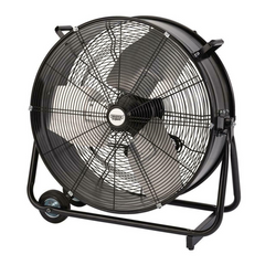 Draper 99623 24" 2 Speed Industrial High Flow Portable Air Cooling Drum Fan 330W 230V
