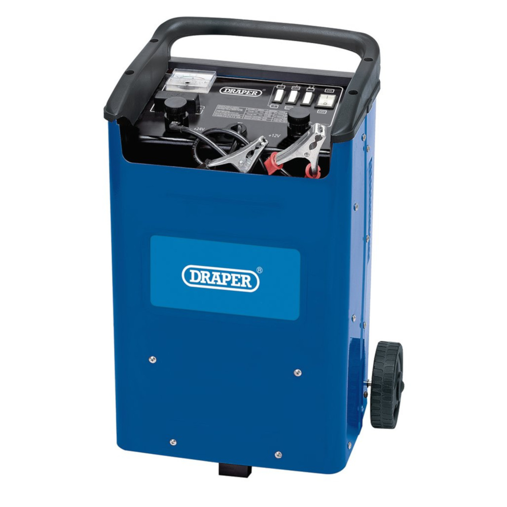 Draper 11966 Heavy Duty Professional Garage Workshop Vehicle Battery Charger 260 Amp 12V 24V