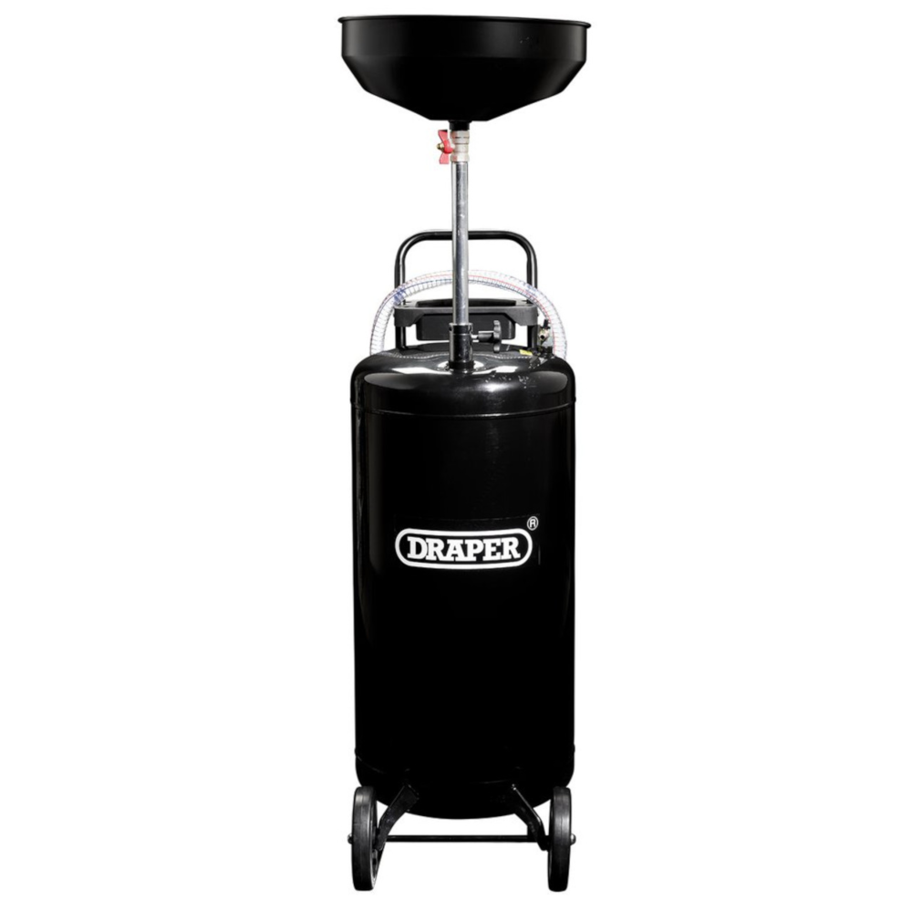 Draper 13246 Air Operated Gravity Waste Oil Fluid Drainer 90 Litre