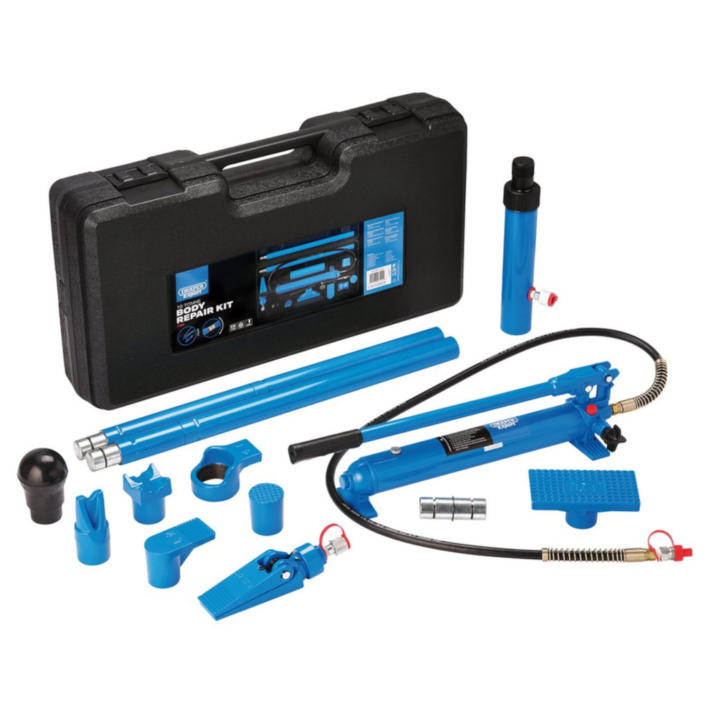 Draper 13930 10 Tonne Hydraulic Garage Workshop Body Repair Kit