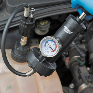 Draper 14455 Engine Radiator Cooling System Pressure Test Kit, 22 Piece