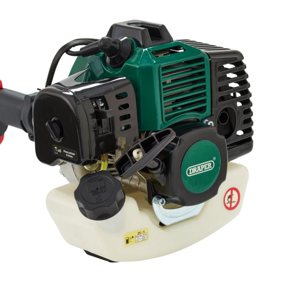 Draper 16056 2 in 1 Petrol Garden Grass Lawn and Hedge Trimmer Tool 33cc