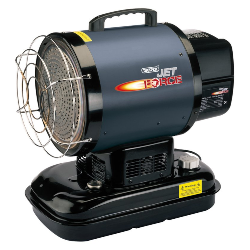 Draper 17111 Jet Force Infrared Diesel and Kerosene Space Warmer Heater, 60,000BTU 17kW