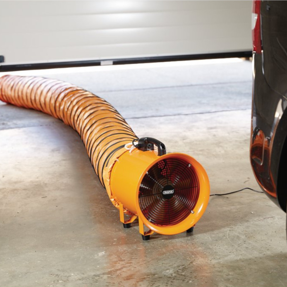 Draper 20046 Portable Air Ventilator 300mm with 5m Ducting