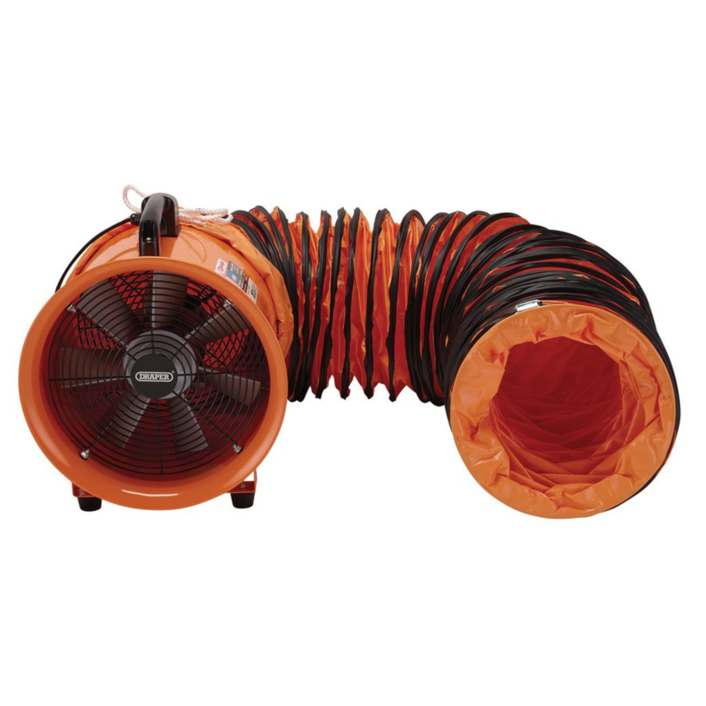 Draper 20046 Portable Air Ventilator 300mm with 5m Ducting