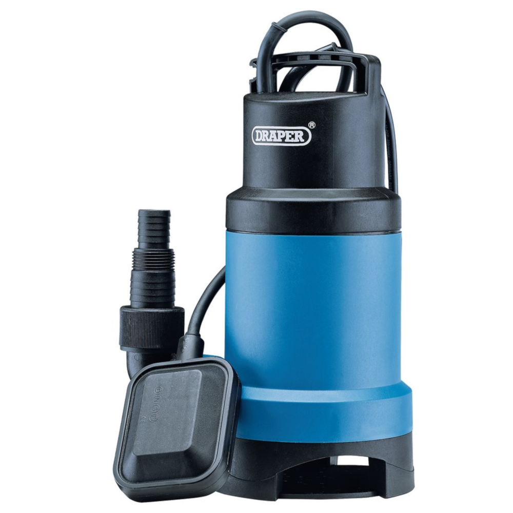 Draper 61621 Submersible Dirty Water Pump with Float Switch 166L/Min 550W 230V