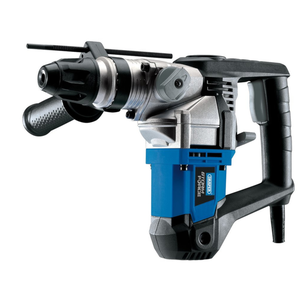 Draper 76490 Storm Force SDS+ Rotary Hammer Masonry Chisel Drill, 900W 230V