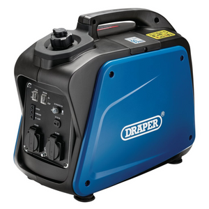Draper 80956 Petrol Engine 4-Stroke Inverter Generator 1700W