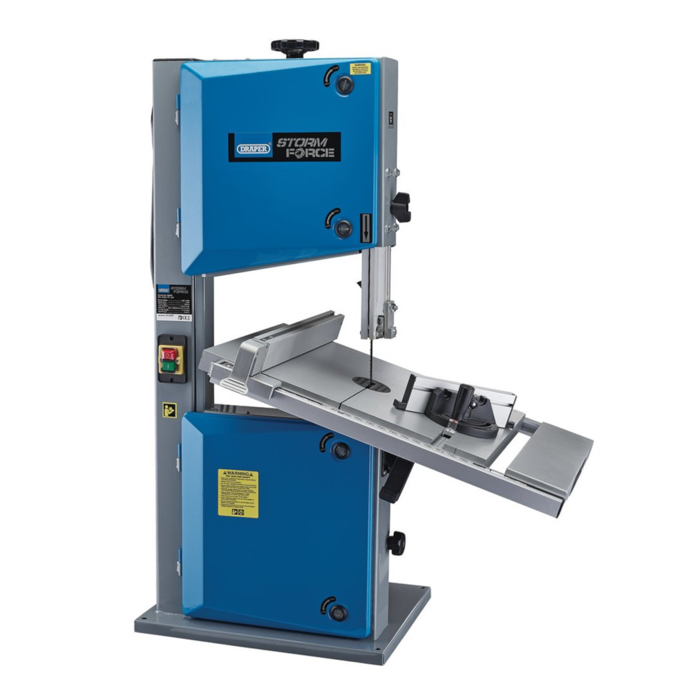 Draper 98445 Stormforce Professional Garage Workshop Wood Cutting Band Saw 305mm Throat 750W 230V