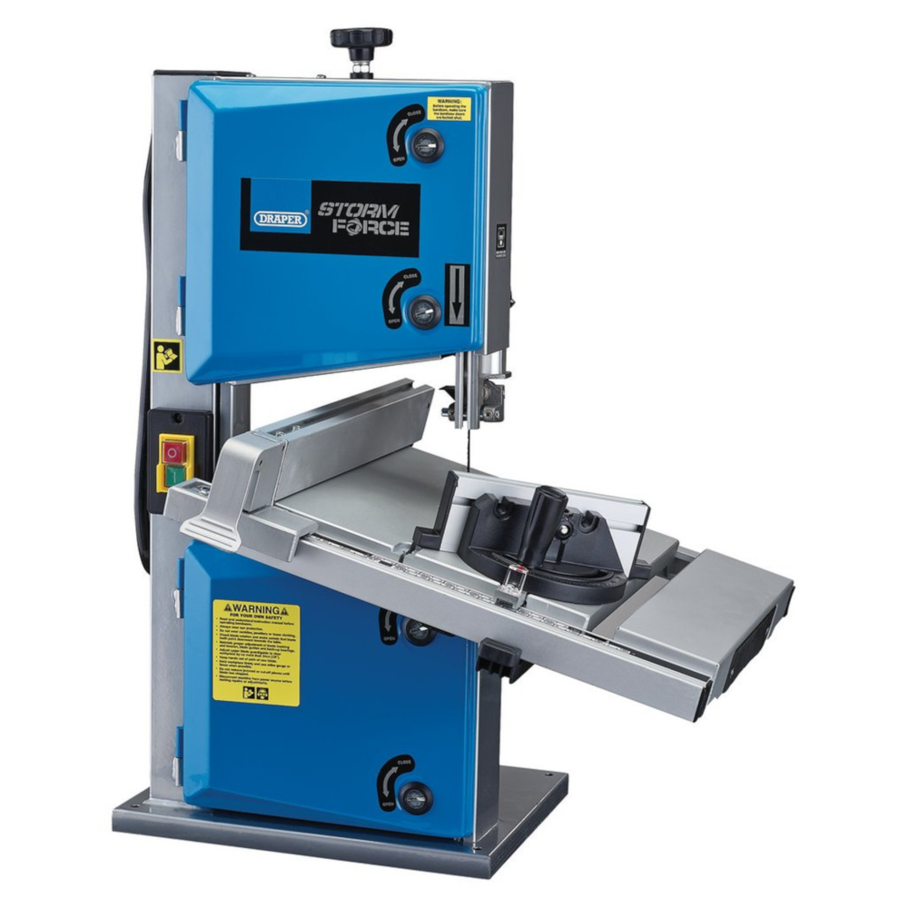 Draper 98471 Storm Force® Professional Woodworking Workshop Cutting Band Saw 200mm Throat 250W 230V