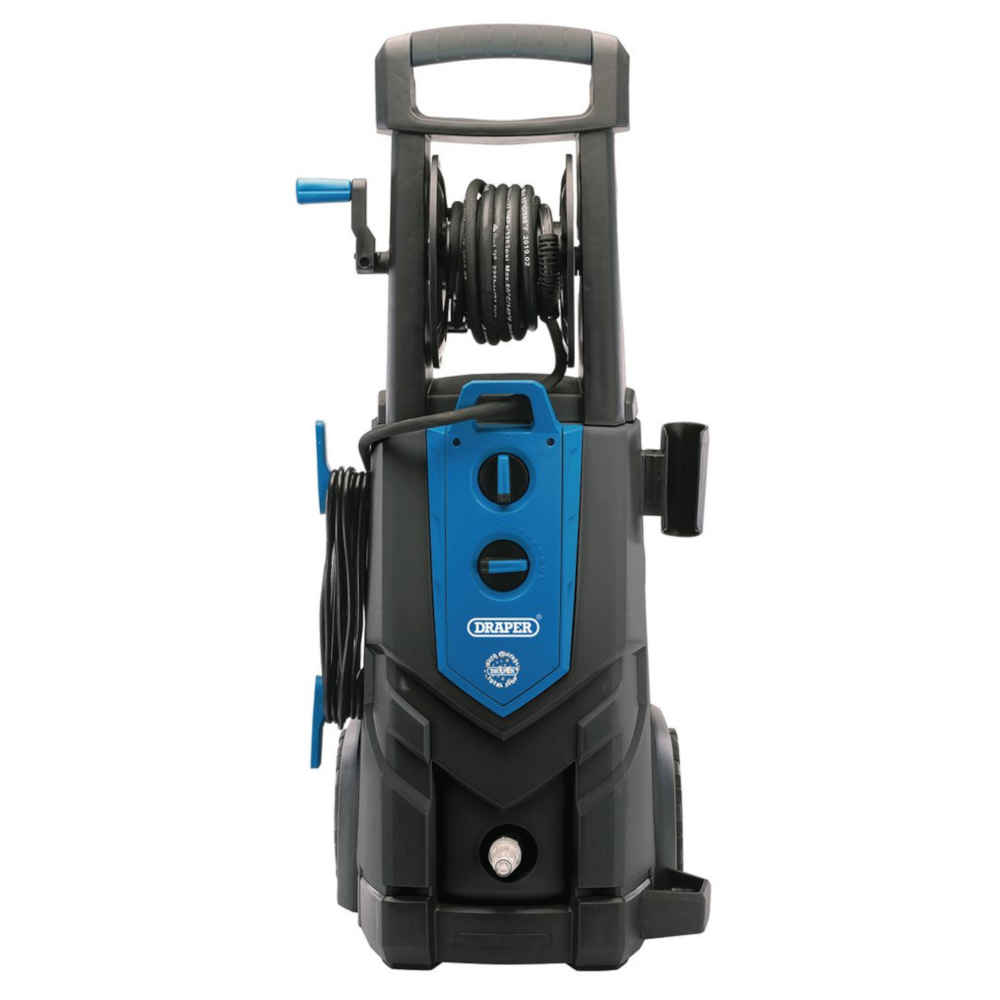 Draper 98679 Pressure Washer Car Patio Garden Jet Cleaner with Total Stop Feature, 195bar, 2500W 230V