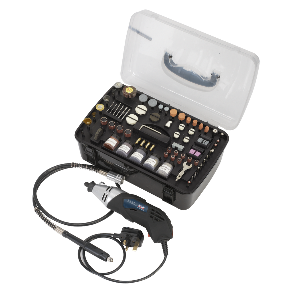 Multipurpose Rotary Tool & Engraver Kit 230V 219pc