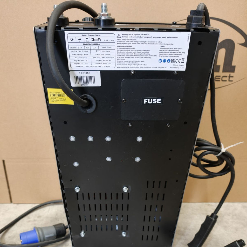 12/24V Electronic Starter/Charger Maintainer, 350/60A (ECS350) (Factory Refurbished C)