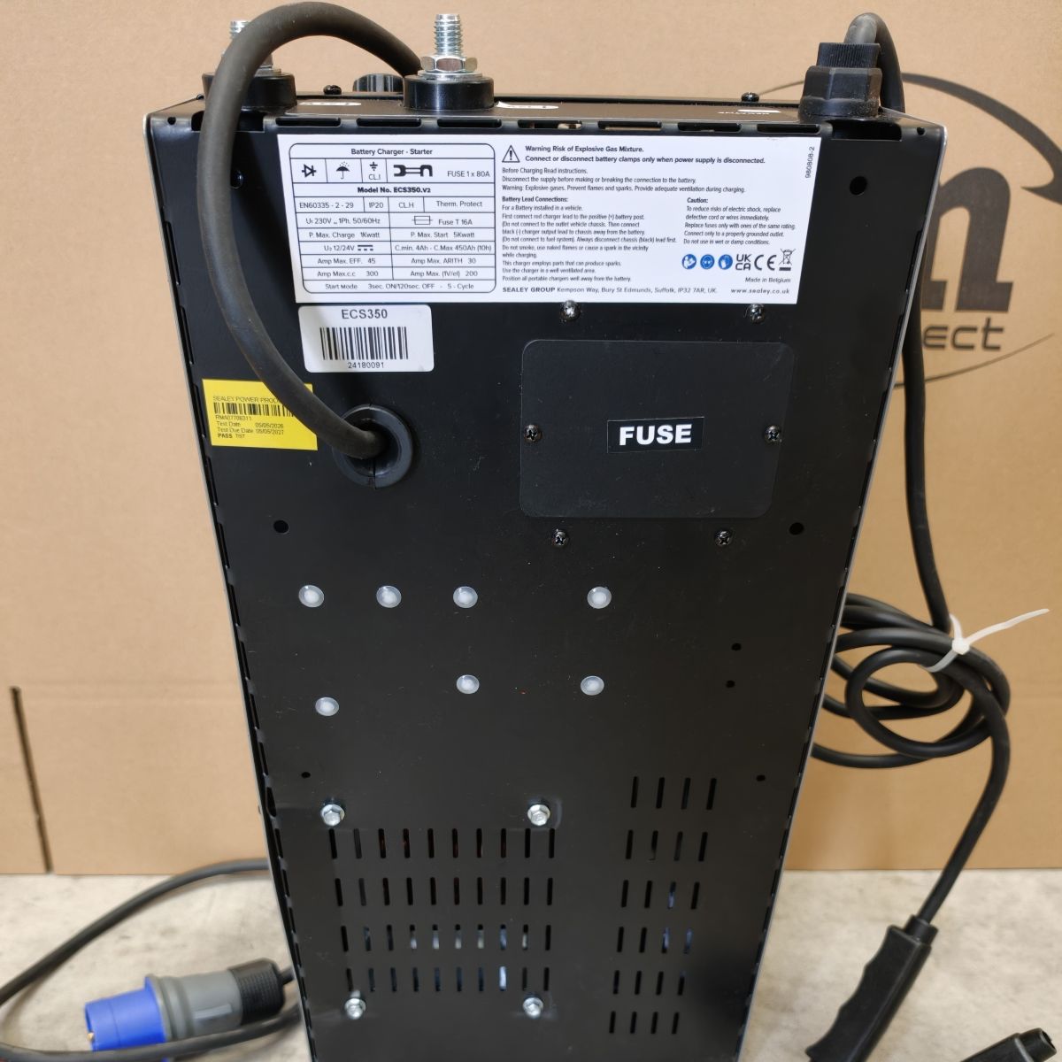 12/24V Electronic Starter/Charger Maintainer, 350/60A (ECS350) (Factory Refurbished C)