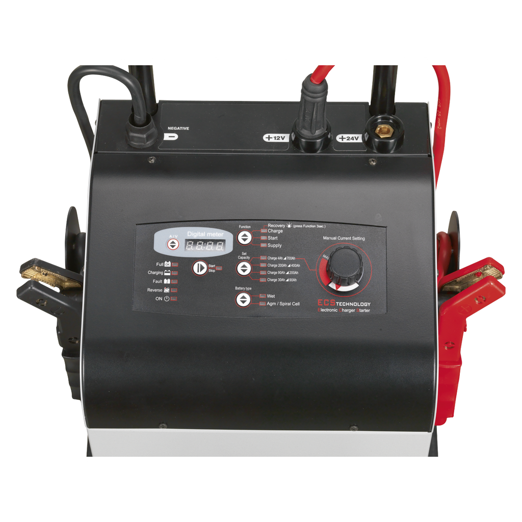 12/24V Electronic Charger Maintainer/Starter 100/650A