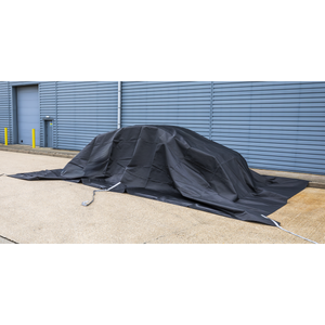 Vehicle Fire Safety Blanket - PU Coated 6 x 8m