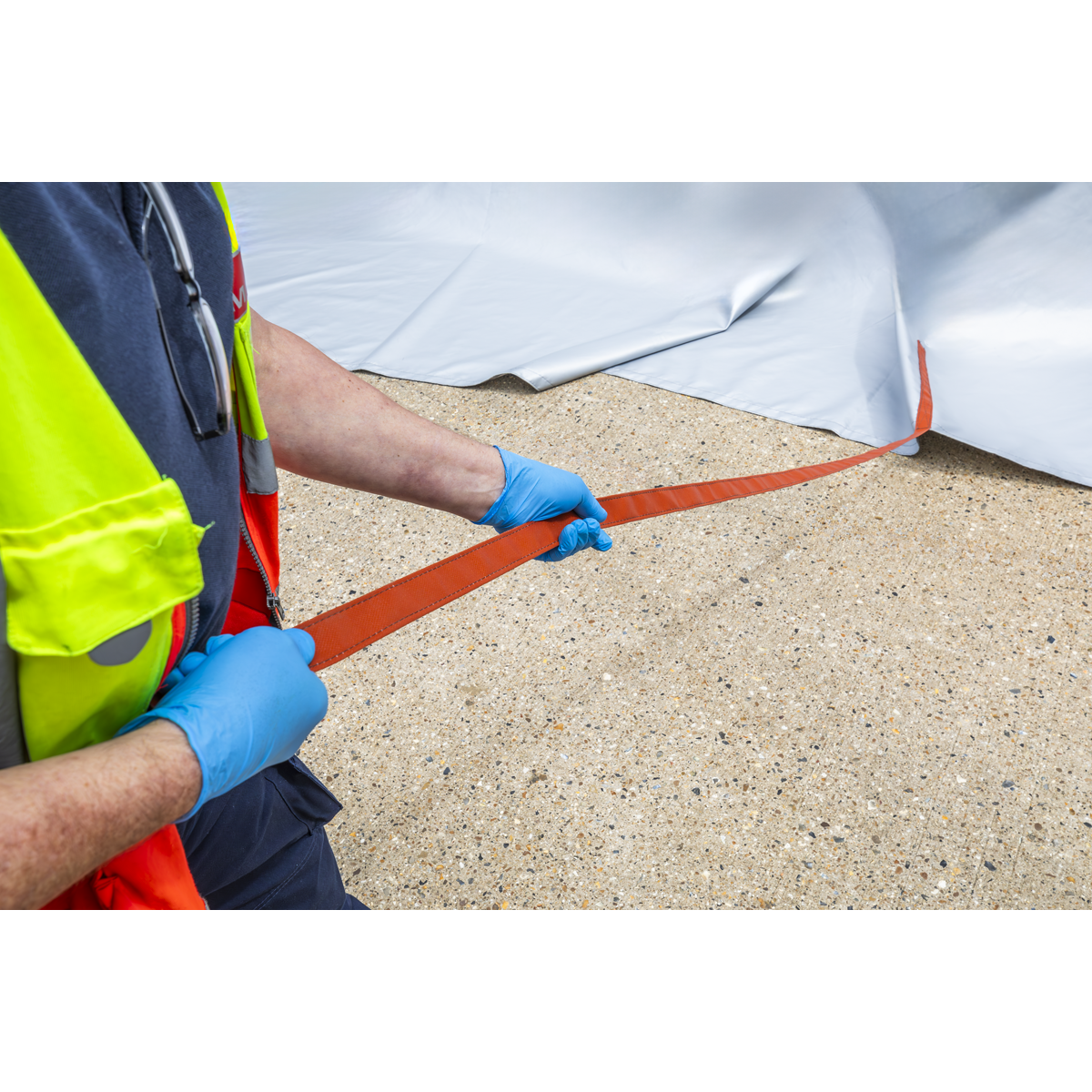 Vehicle Fire Safety Blanket - Silicone Coated 6 x 8m