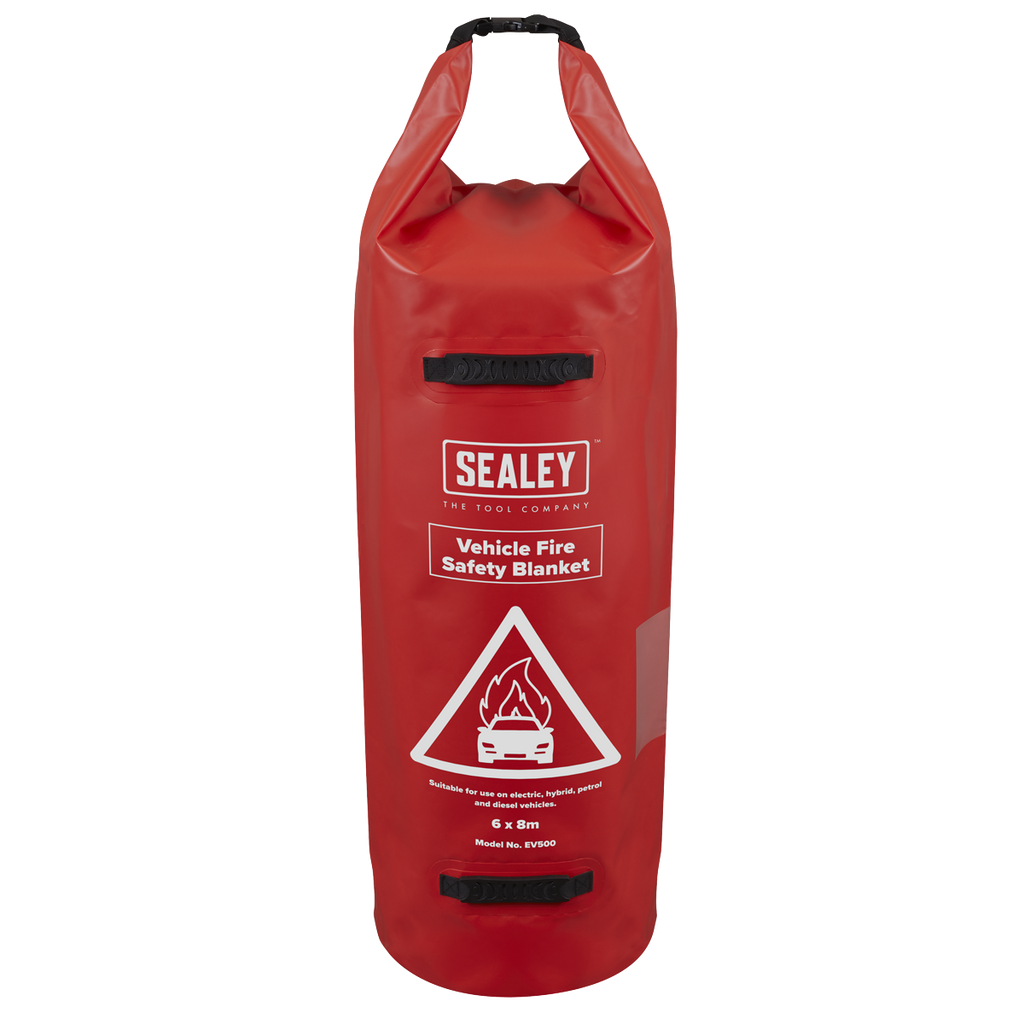 Vehicle Fire Safety Blanket - Silicone Coated 6 x 8m