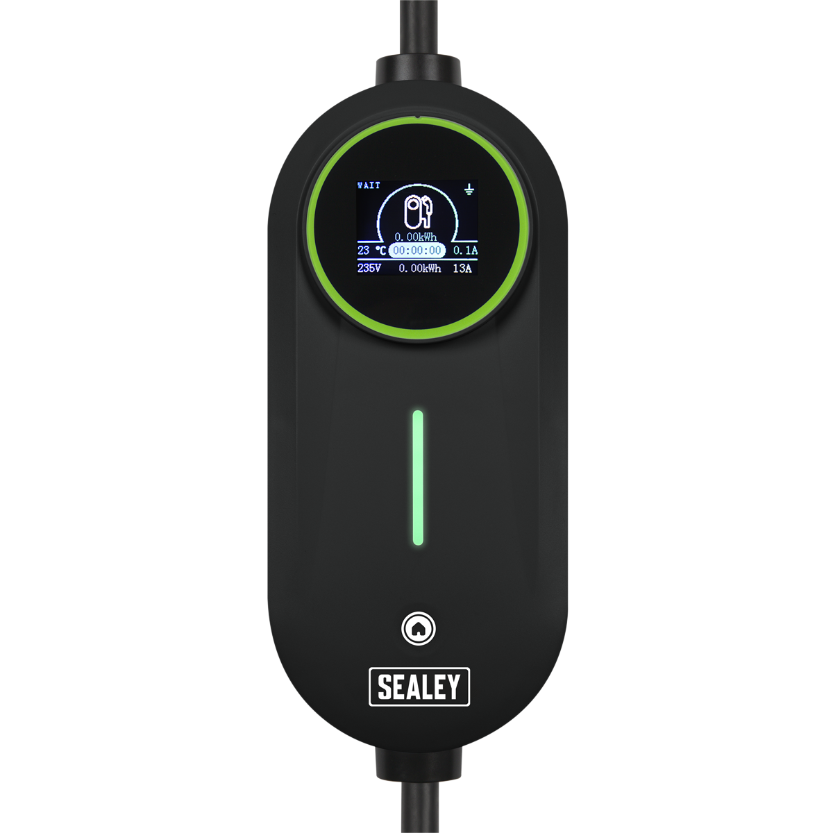 5m Adjustable (3.5kW) Type 2 to UK 3-Pin Plug Portable EV Charger