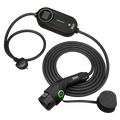 5m Adjustable (3.5kW) Type 2 to UK 3-Pin Plug Portable EV Ch