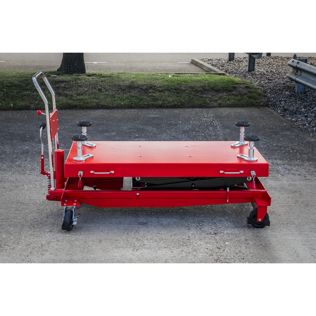 High Lift EV Battery Lift/Hydraulic Platform Truck 1000kg Capacity
