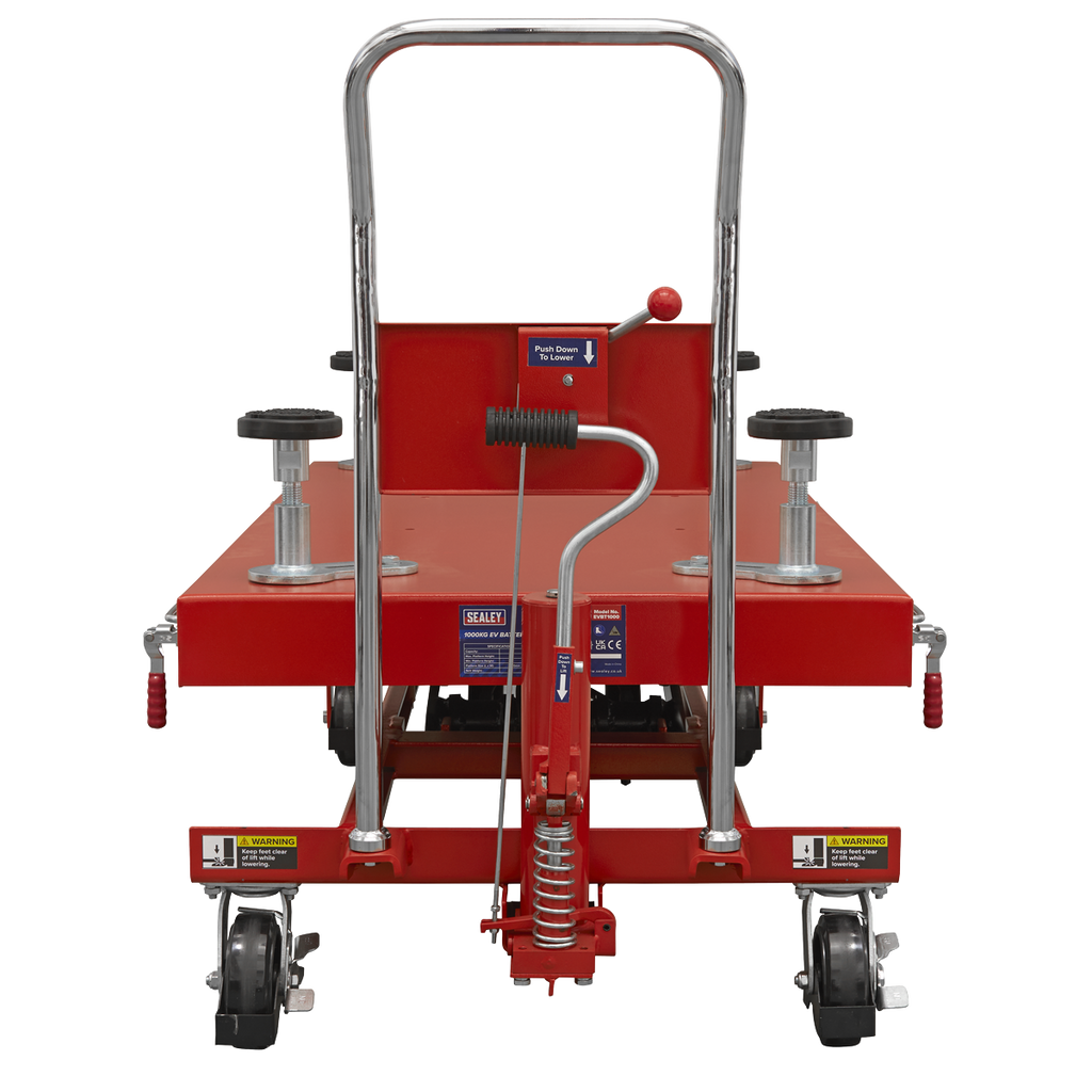 High Lift EV Battery Lift/Hydraulic Platform Truck 1000kg Capacity