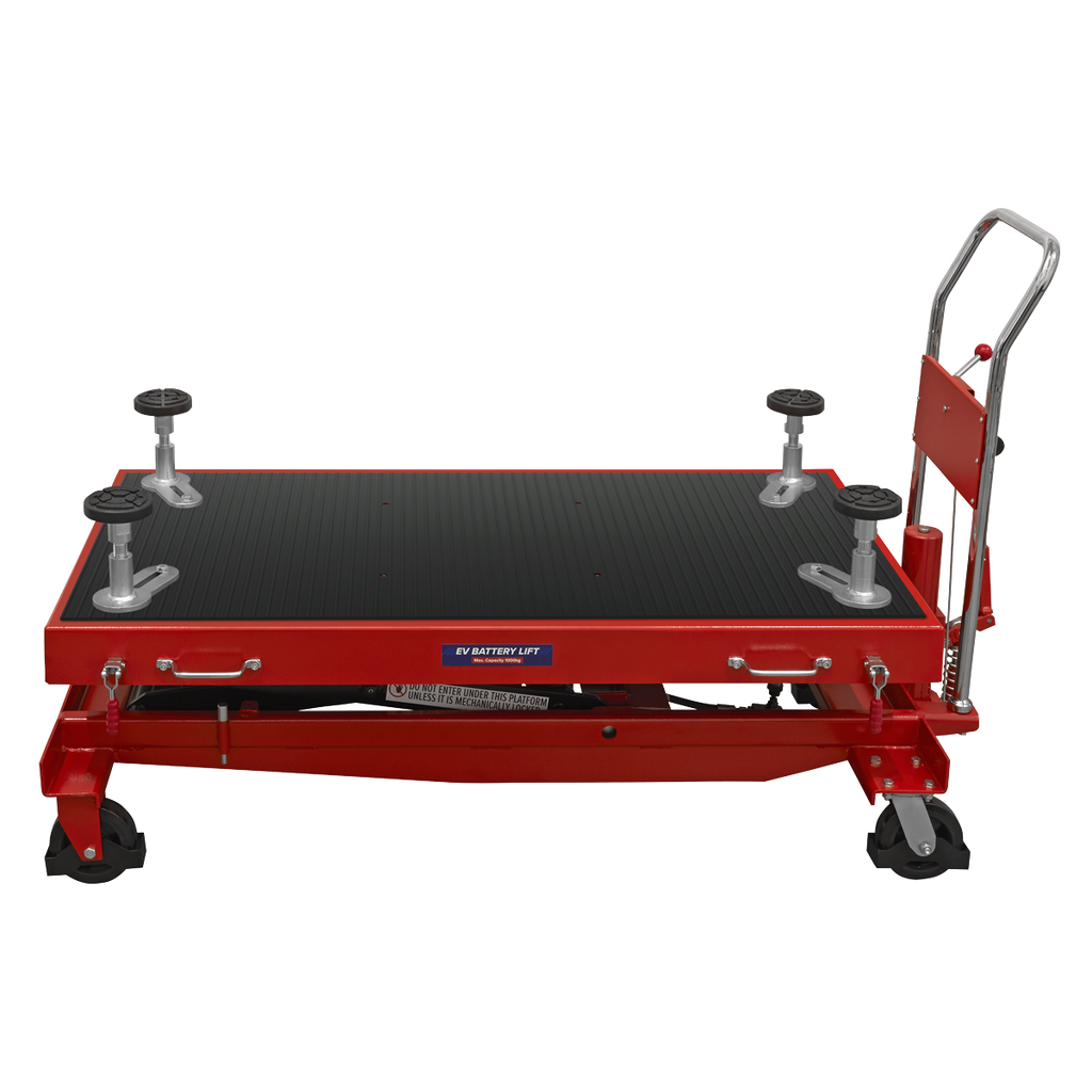 High Lift EV Battery Lift/Hydraulic Platform Truck 1000kg Capacity