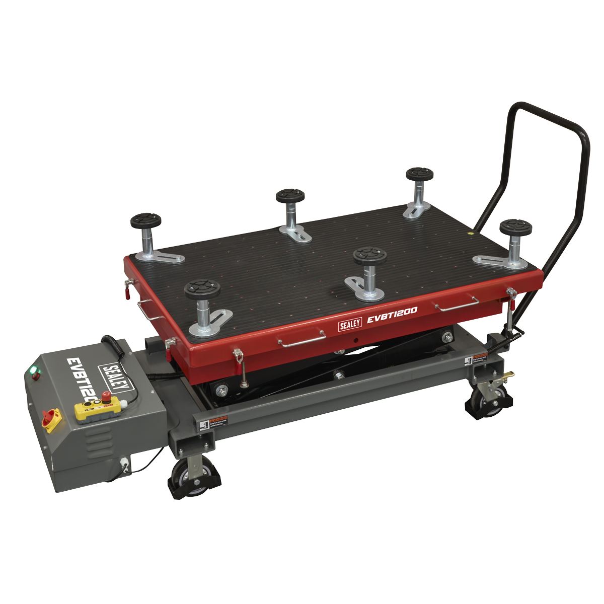 High Lift EV Battery Lift/Hydraulic Platform Truck 1200kg Capacity