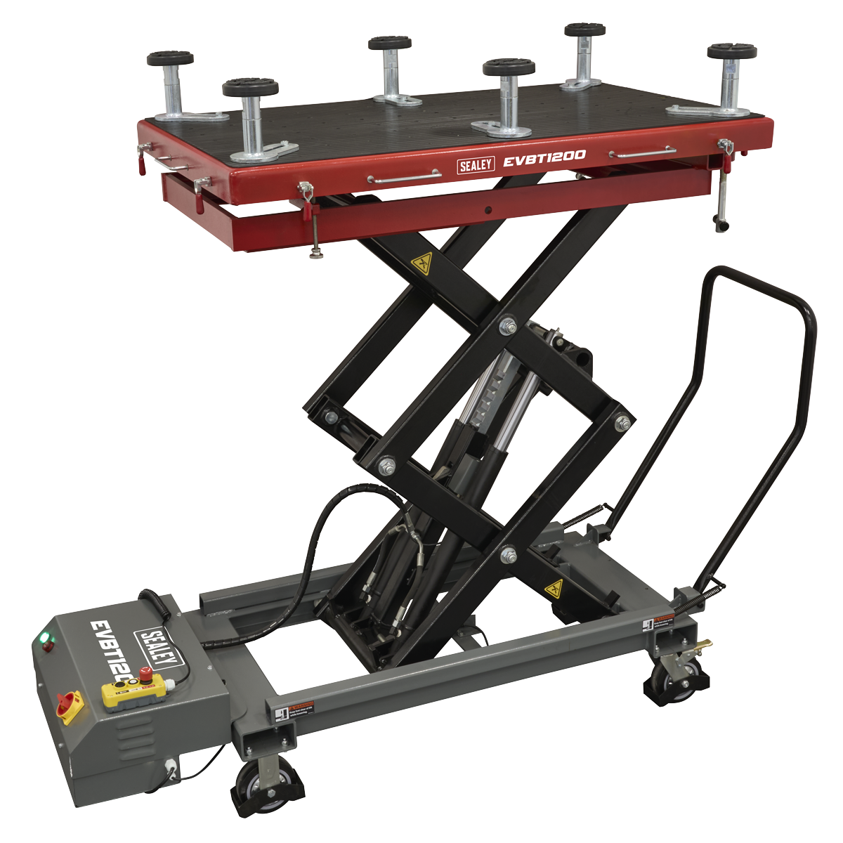 High Lift EV Battery Lift/Hydraulic Platform Truck 1200kg Capacity