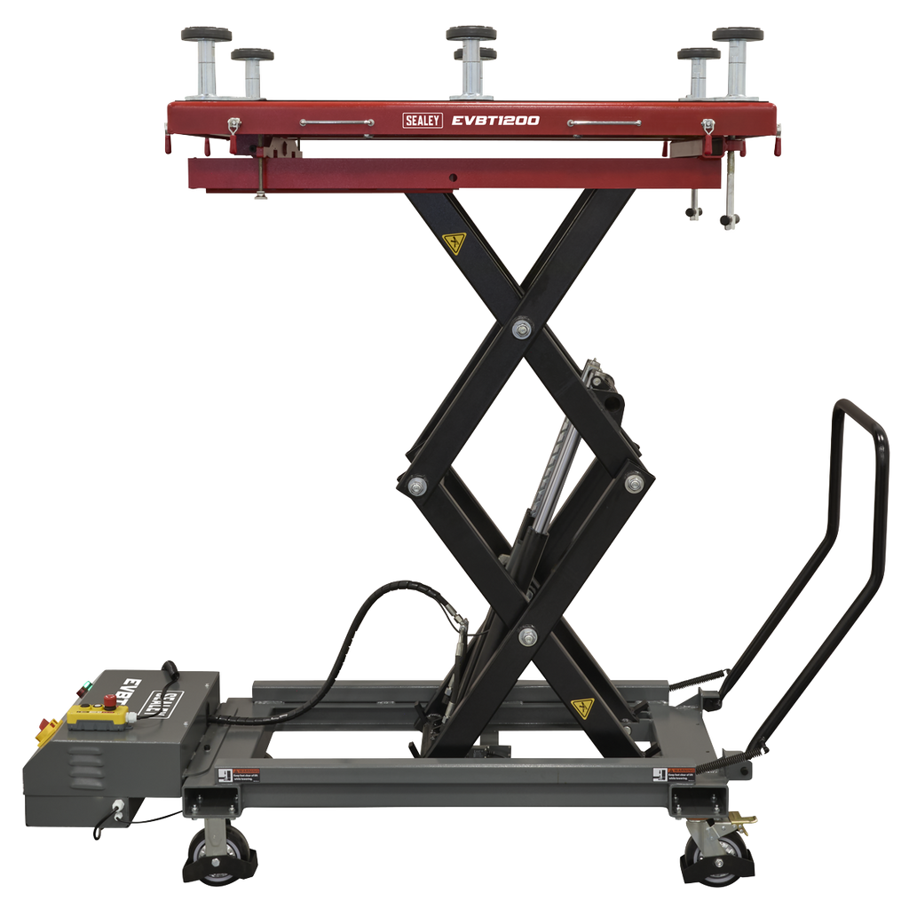 High Lift EV Battery Lift/Hydraulic Platform Truck 1200kg Capacity