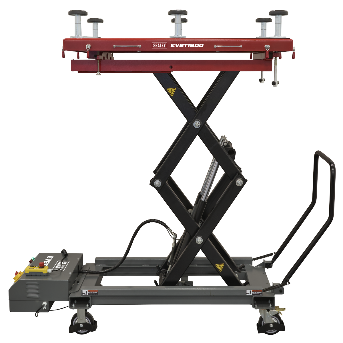 High Lift EV Battery Lift/Hydraulic Platform Truck 1200kg Capacity