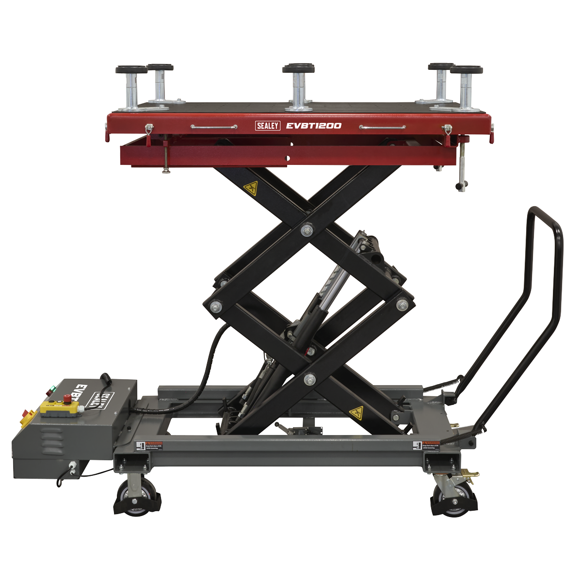 High Lift EV Battery Lift/Hydraulic Platform Truck 1200kg Capacity