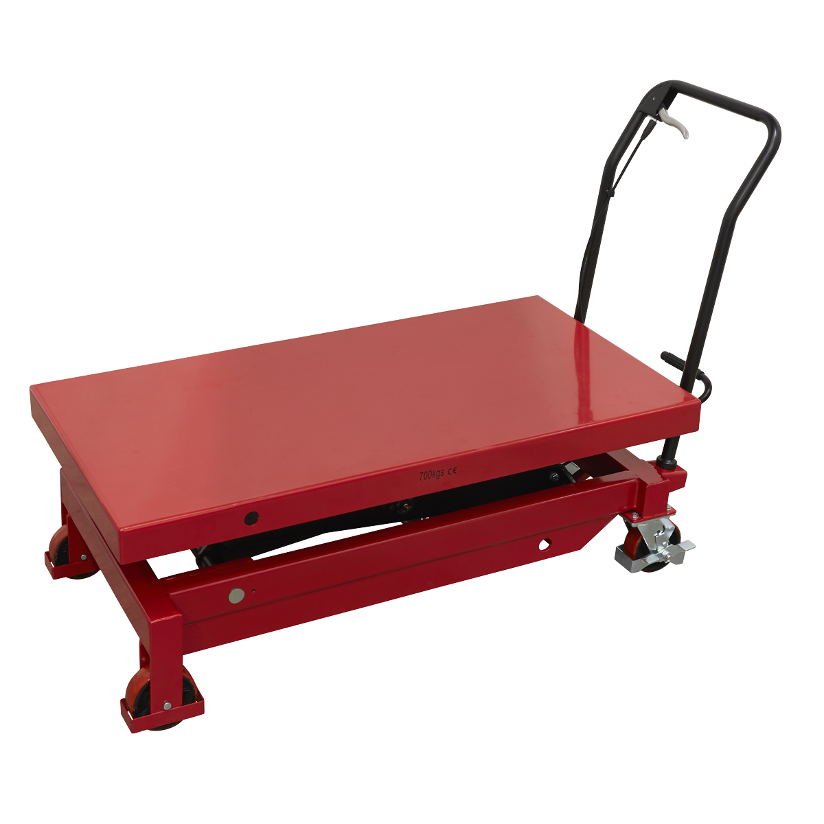 High Lift EV Battery Lift/Hydraulic Platform Truck 700kg Capacity