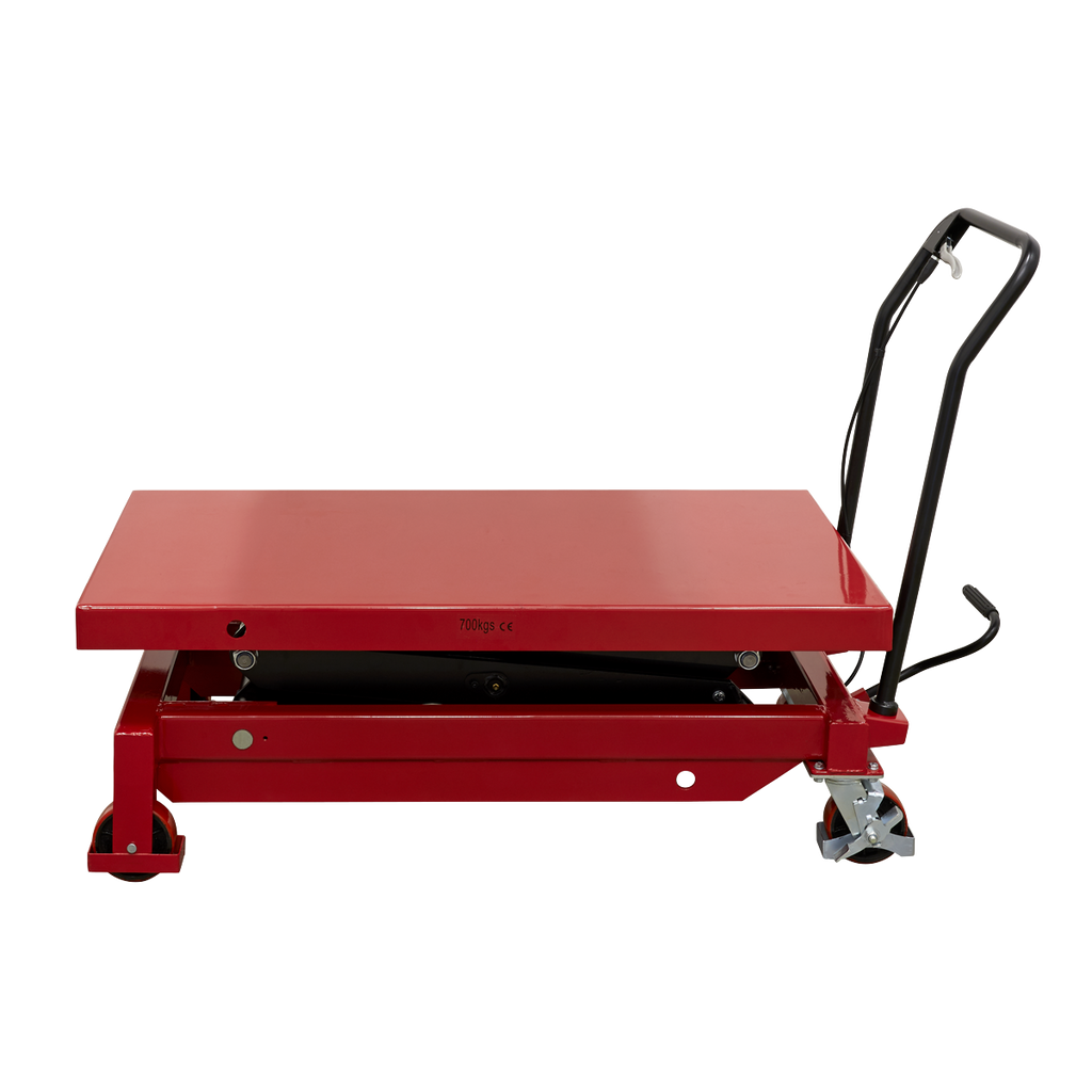 High Lift EV Battery Lift/Hydraulic Platform Truck 700kg Capacity