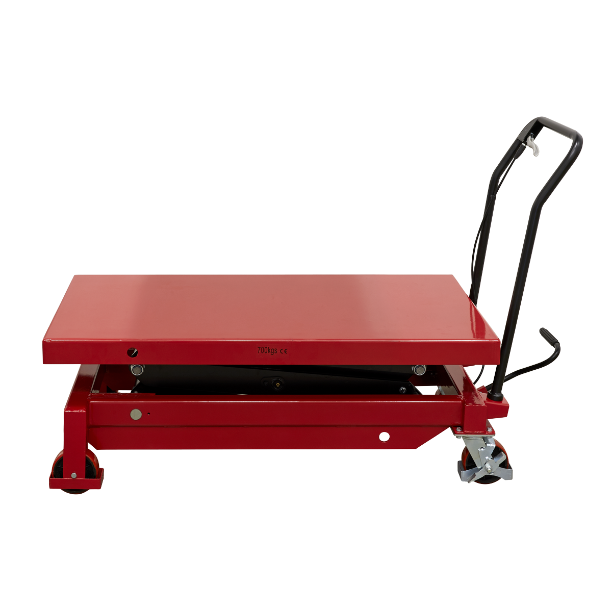 High Lift EV Battery Lift/Hydraulic Platform Truck 700kg Capacity