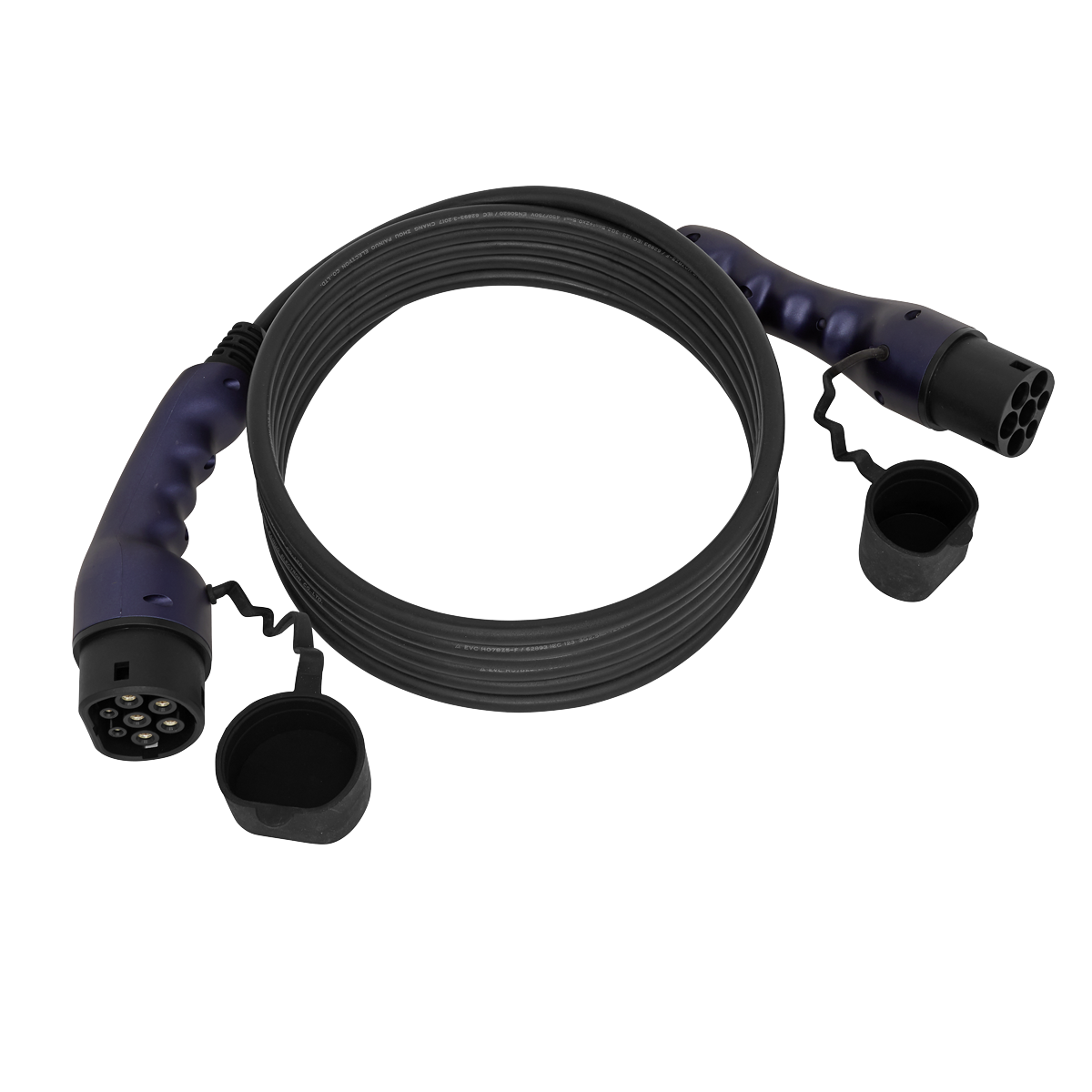 EV Charging Cable Type 2 to Type 2 16A (3.7KW) 5m