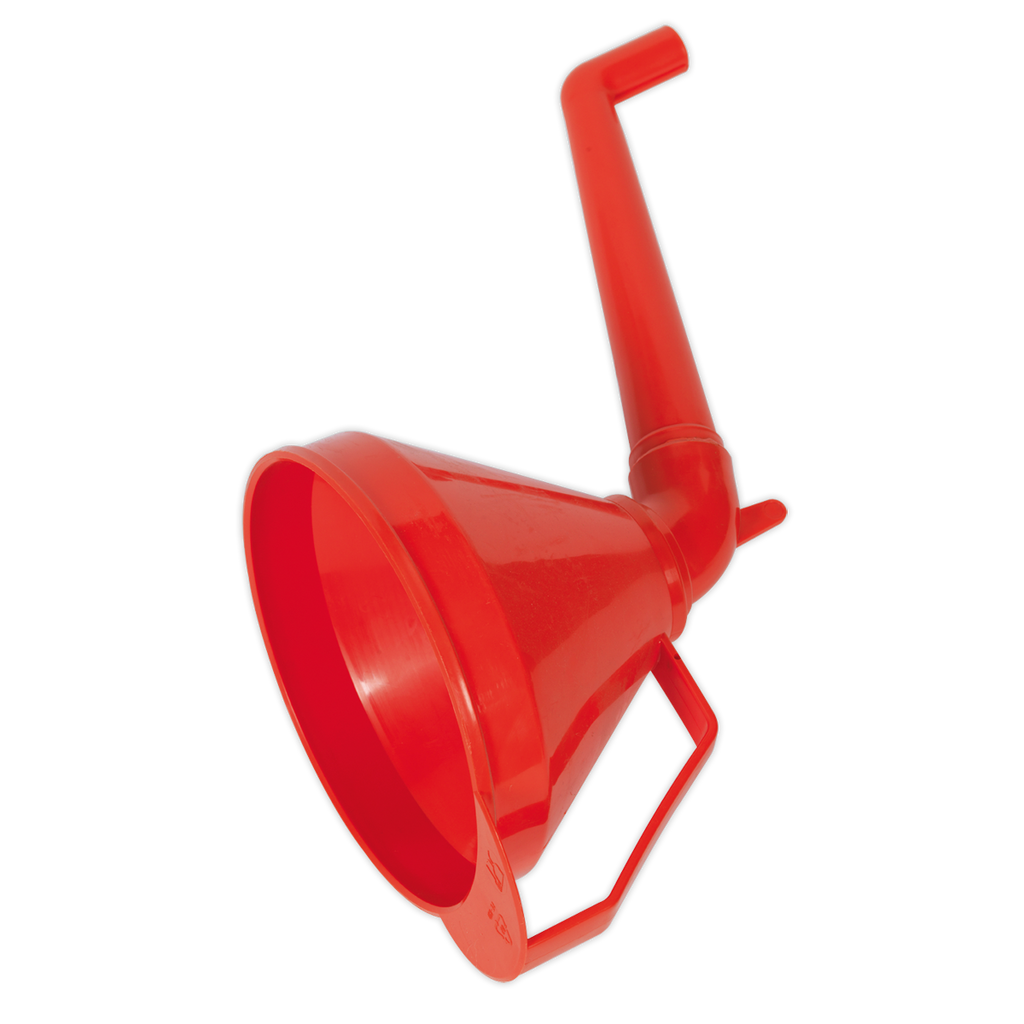 Fixed Offset Spout Funnel with Filter 160mm - Medium