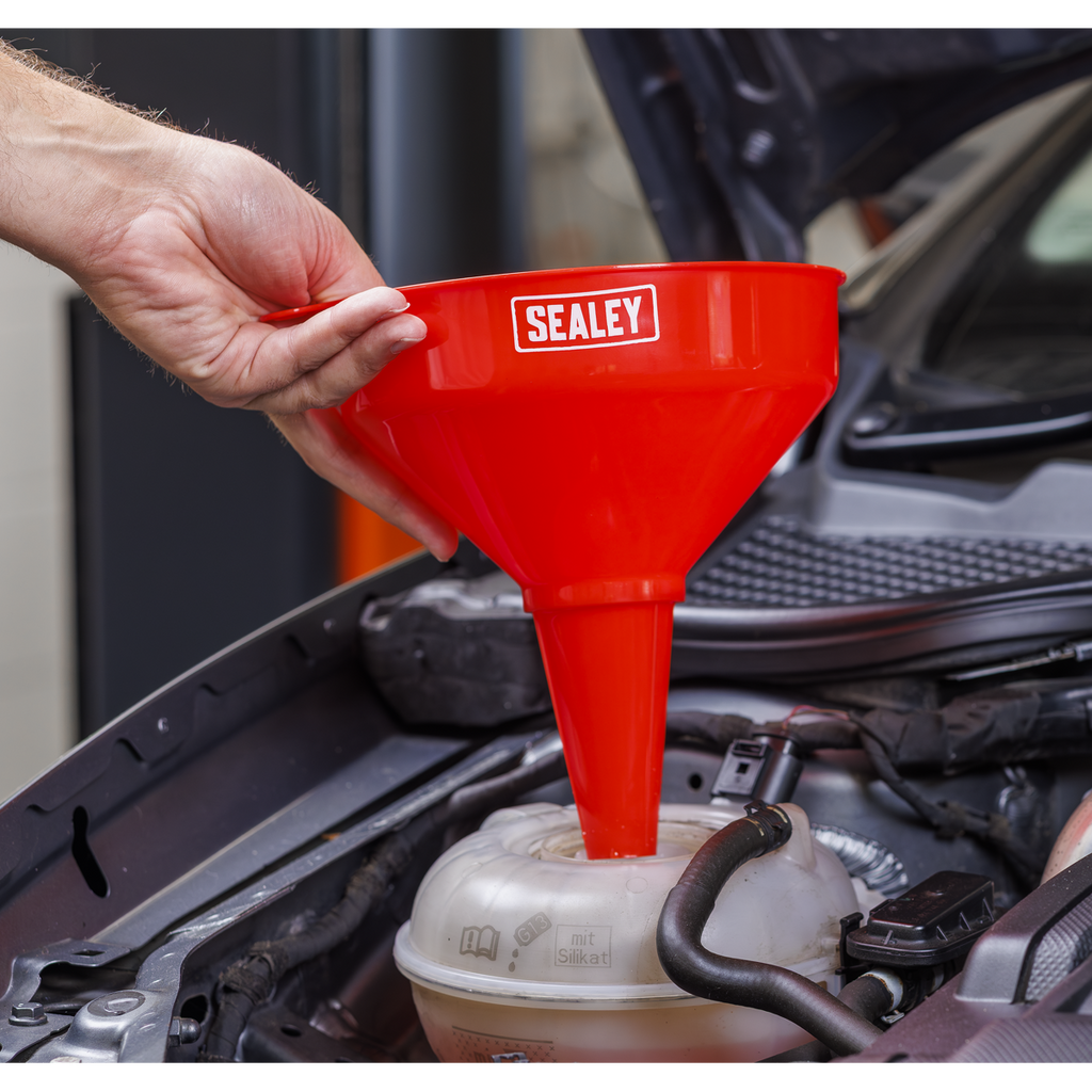 Fixed Spout Funnel with Filter 200mm - Medium