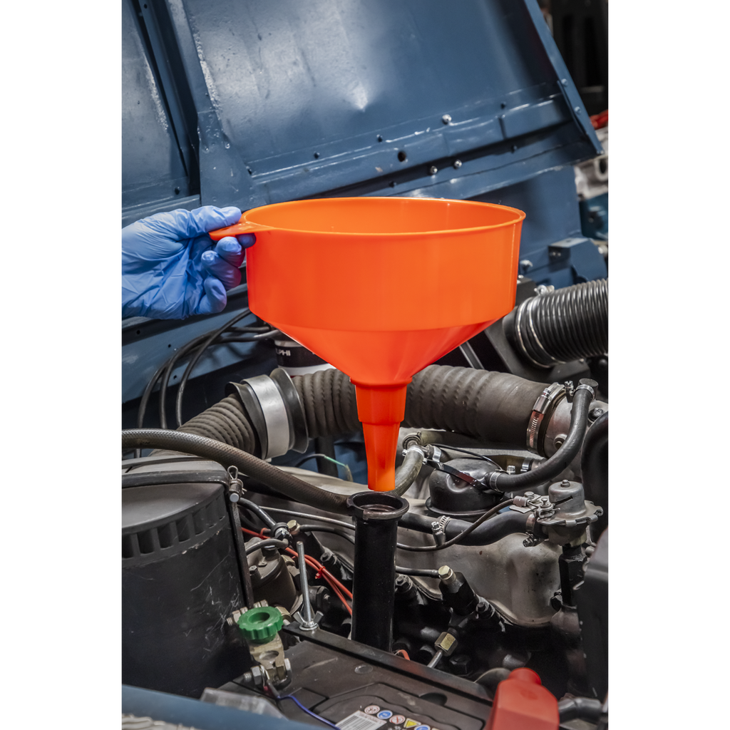 Fixed Spout Funnel with Filter 250mm - Large